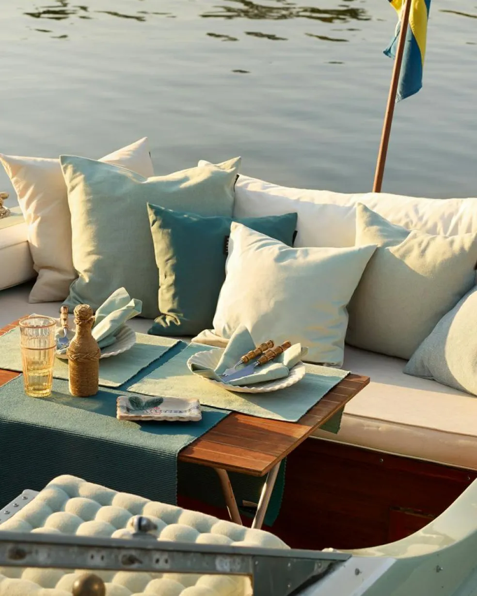 Annabell Cushion Cover 50x50 cm, Marine