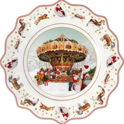 Annual Christmas Edition Salad Plate 2024 colored