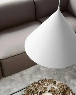 Annular Pendant Ø32 cm, White