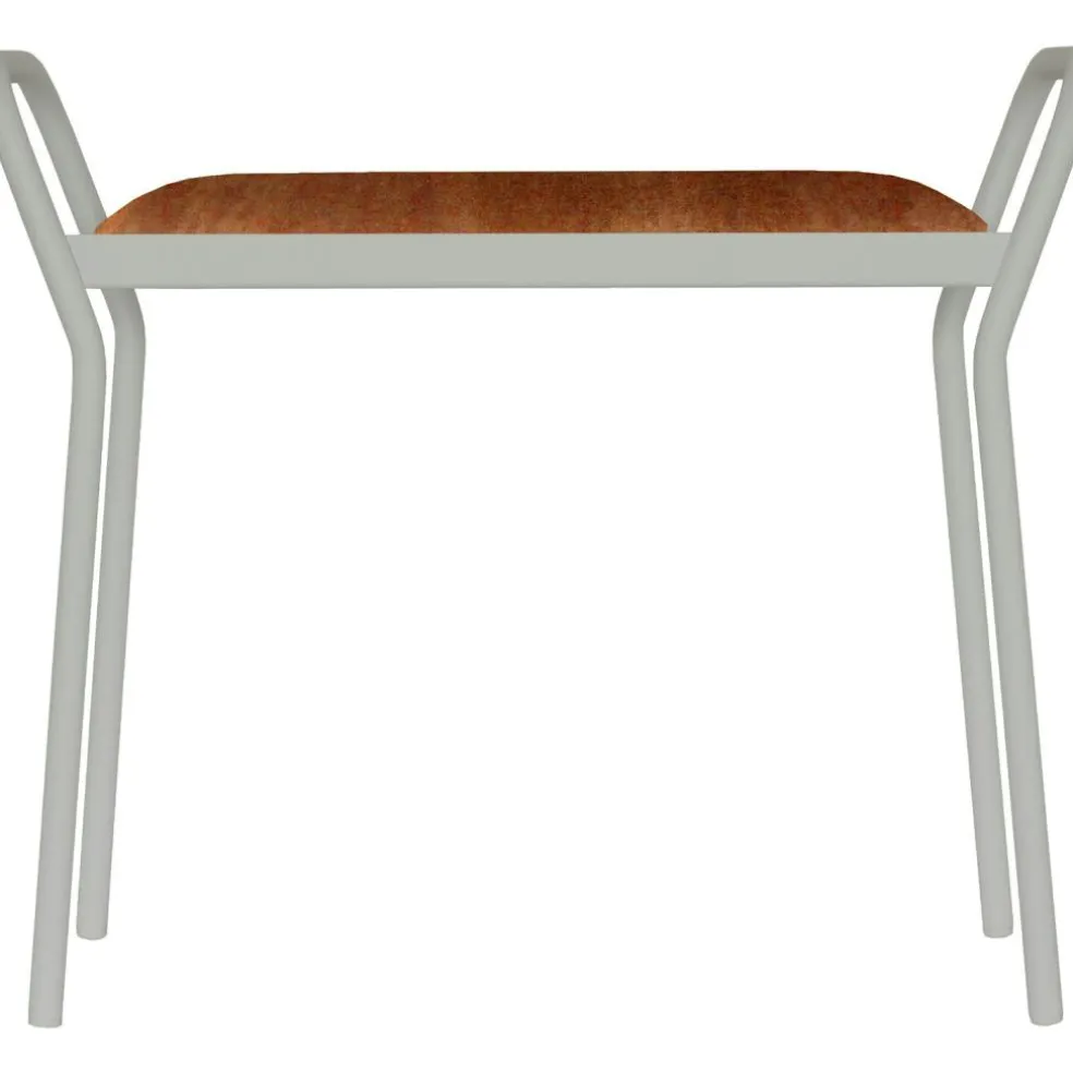 Anyone Stool, Grey / Rust