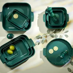 Appolia Oven Dish 36 cm, Forest Green