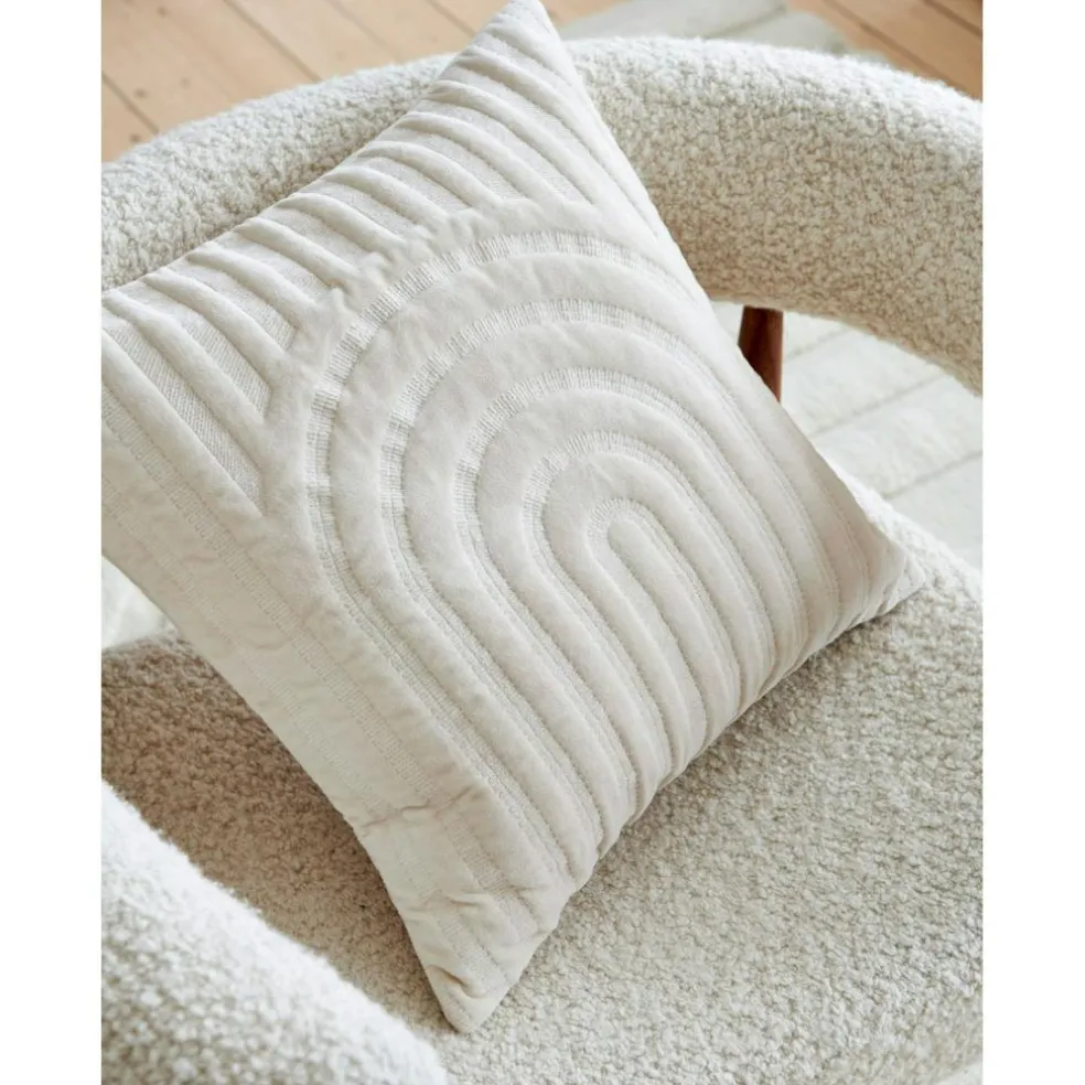 Arch Cushion Cover 50x50 cm, Birch