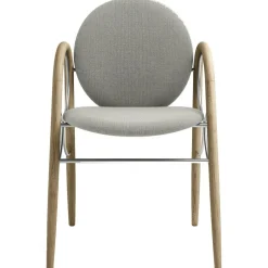 Arkade Armchair, White Oiled Oak