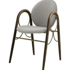 Arkade Armchair, White Oiled Oak