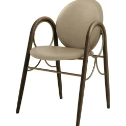 Arkade Armchair, White Oiled Oak