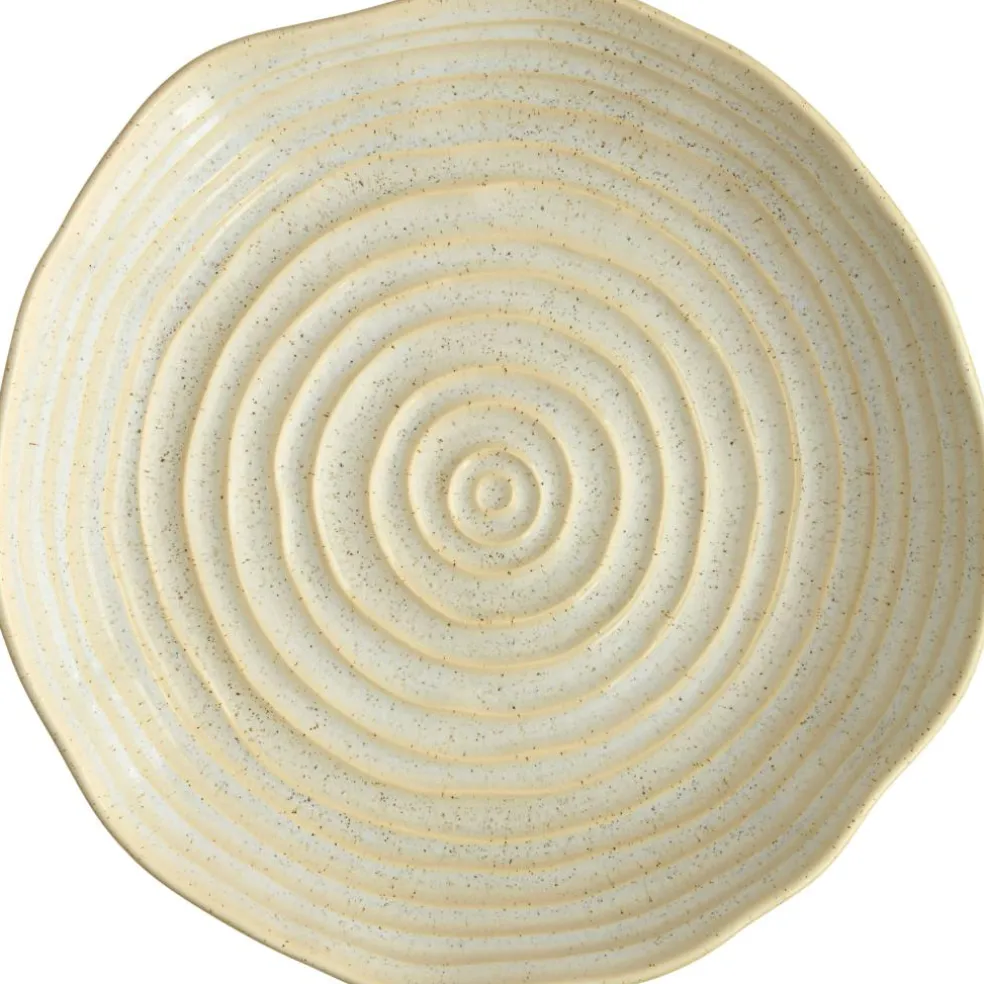 Arlo Platter 35 cm, Cream