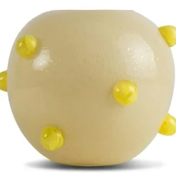 Arlo Vase, Beige / Yellow