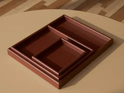 Arrange Tray Medium, Ruby