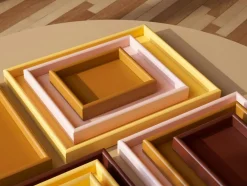 Arrange Tray Medium, Ruby