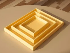 Arrange Tray Medium, Ruby