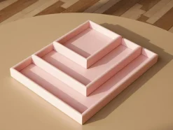 Arrange Tray Medium, Ruby