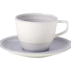Artesano Nature Bleu Coffee Cup With Saucer