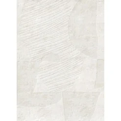 Artisan Guild Wool Rug 250x350 cm, Bone White
