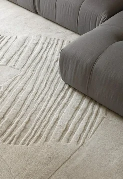 Artisan Guild Wool Rug 250x350 cm, Bone White