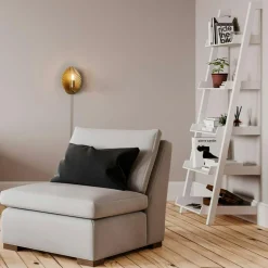 Aruba Wall Lamp, Matte gold