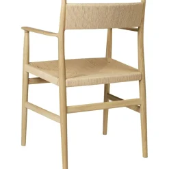 Arv Armchair With Woven Seat / Back, Oak