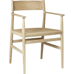 Arv Armchair With Woven Seat / Back, Oak