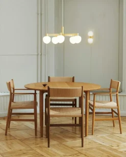 Arv Armchair With Woven Seat / Back, Oak