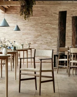 Arv Armchair With Woven Seat / Back, Oak