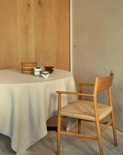 Arv Armchair With Woven Seat / Back, Oak