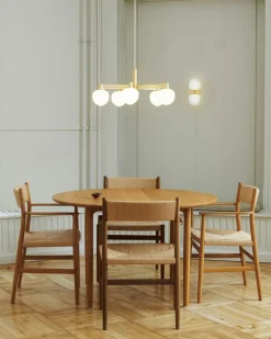 Arv Armchair With Woven Seat / Back, Oak