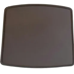 Arv Seat Pad For Dining Chair, Cinnamon Leather