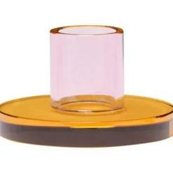 Astra Candlestick, Red/Purple