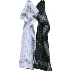 Astrid Kitchen Towel 2-pack 50x70 cm, Grey/White