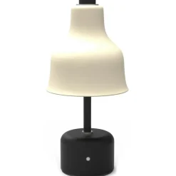 Avra Table Lamp Portable, Black / Creme