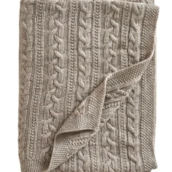 Baby Blanket 80x100 cm Merino Wool, Oatmeal