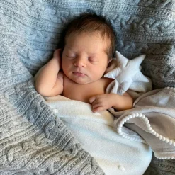 Baby Blanket 80x100 cm Merino Wool, Oatmeal