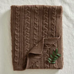 Baby Blanket 80x100 cm Merino Wool, Oatmeal