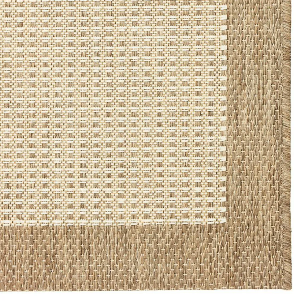 Bahar Outdoor Rug Beige/Off-white, 80x250 cm