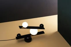 Balance Table Lamp, Brass