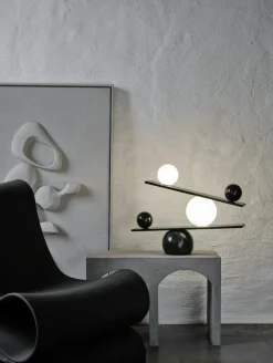 Balance Table Lamp, Brass