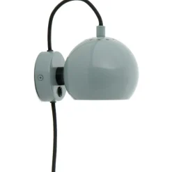 Ball Magnet Wall Lamp, Matt Black