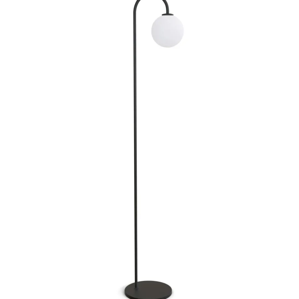 Ballon Floor Lamp, Brass