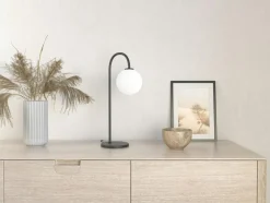 Ballon Table Lamp, Brass