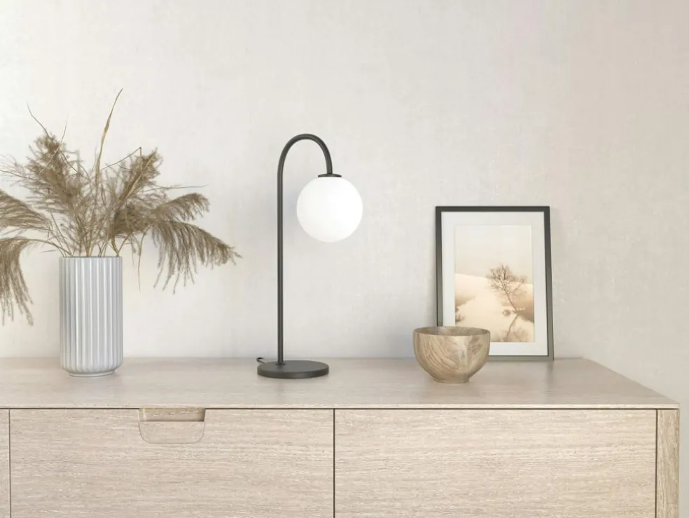 Ballon Table Lamp, Brass