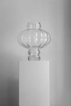 Balloon 08 Vase 30 cm, Clear