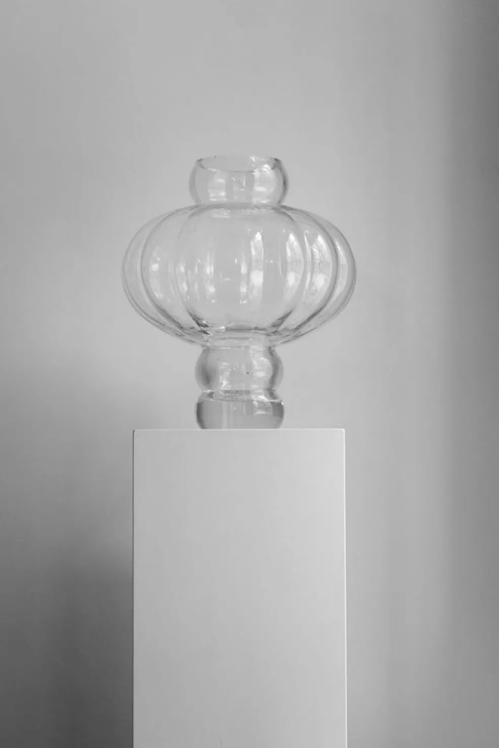 Balloon 08 Vase 30 cm, Clear