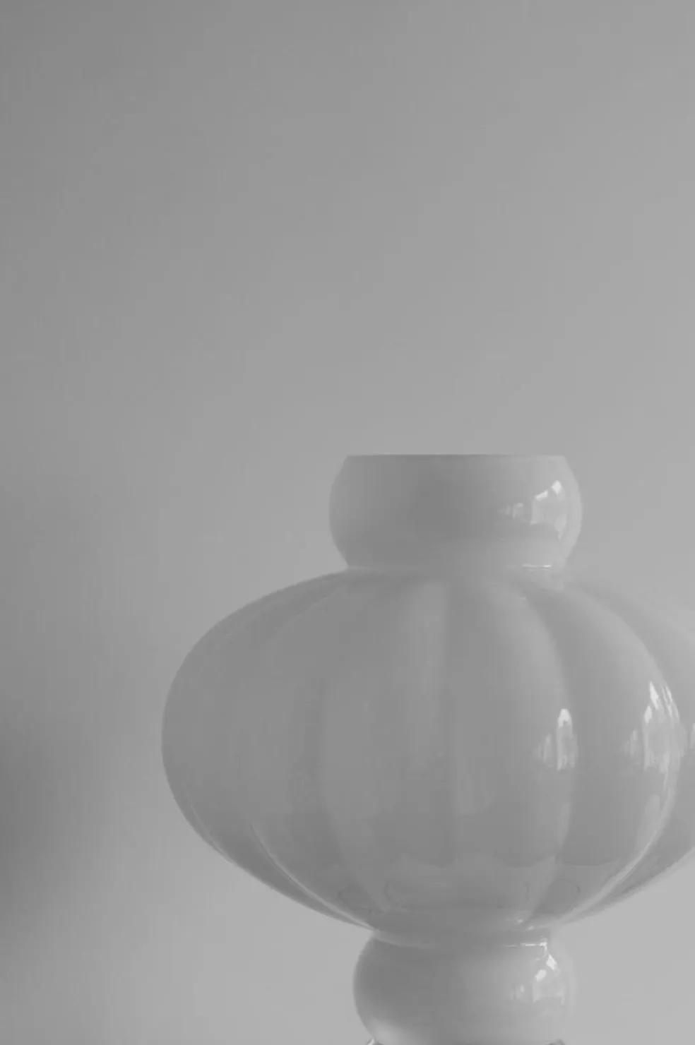 Balloon 08 Vase 30 cm, Clear