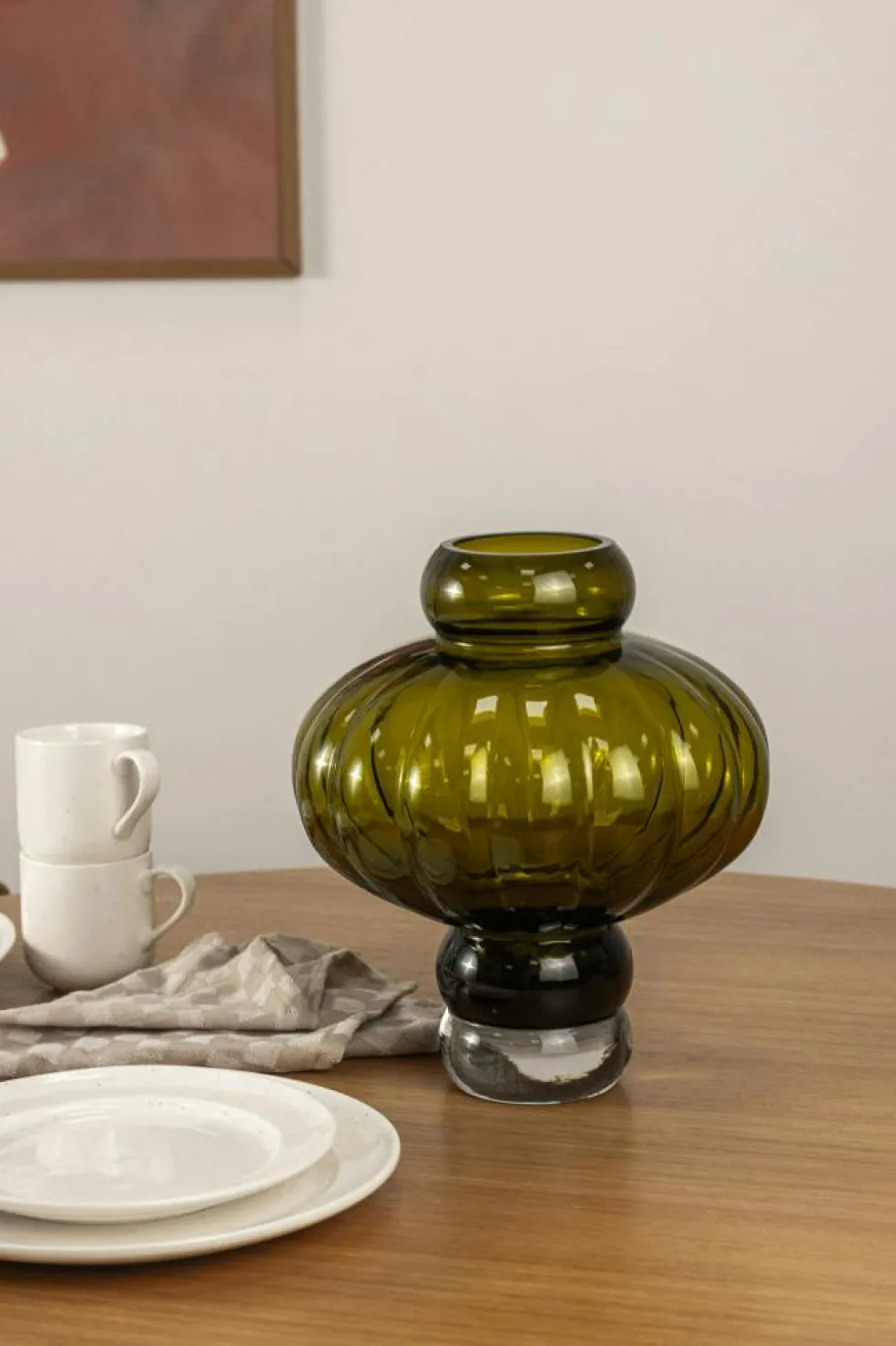 Balloon 08 Vase 30 cm, Clear