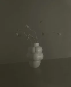 Balloon 04 Vase 32 cm, Opal White