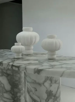 Balloon 08 Vase 30 cm, Raw White