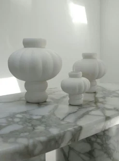 Balloon 08 Vase 30 cm, Raw White