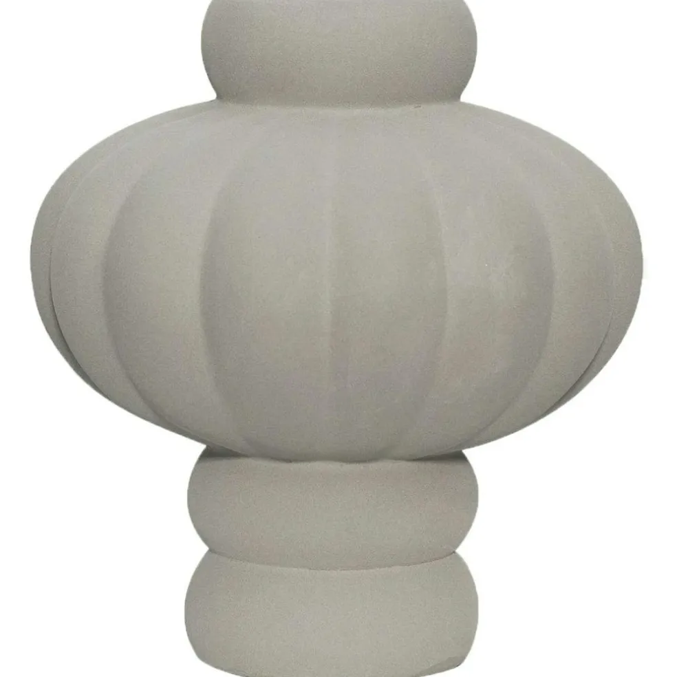 Balloon 02 Vase 20 cm, Sanded Grey
