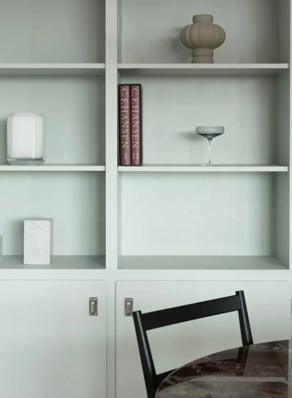 Balloon 02 Vase 20 cm, Sanded Grey