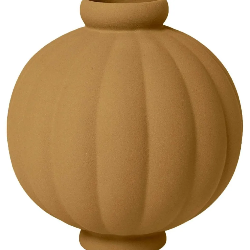 Balloon 01 Vase 25 cm, Sanded Ocker