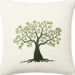 Baniyan Cushion Cover 50x50 cm, Green / Cactus Green